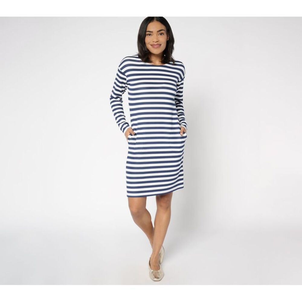 Wacoal Women's Petite Dress 1XP ScubaLuxe Pockets Multi-colored